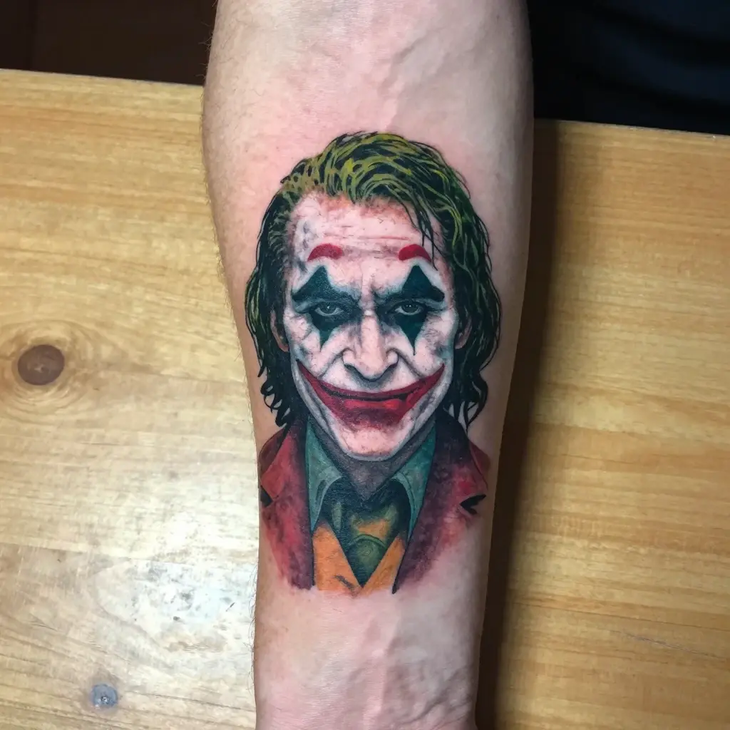 joker tattoo drawing