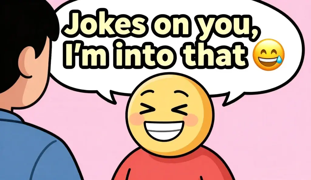 jokes on you i'm into that