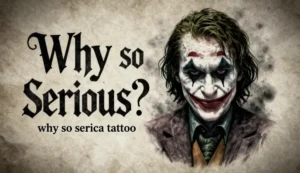 joker why so serious tattoo
